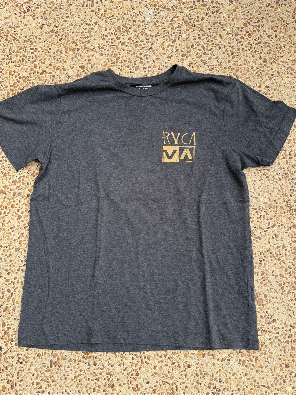 2 RVCA Short Sleeve Tshirts in Charcoal and White ~ Large ~ Florida Panthers - Picture 2 of 16